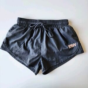 RYDERWEAR Training Shorts Womens Small Black Lined Mesh Running Sport Lightweigh